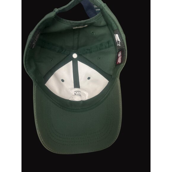 Michigan State Spartans Green Adjustable Baseball Cap With Embroidered Logo & Ba - Picture 5 of 8